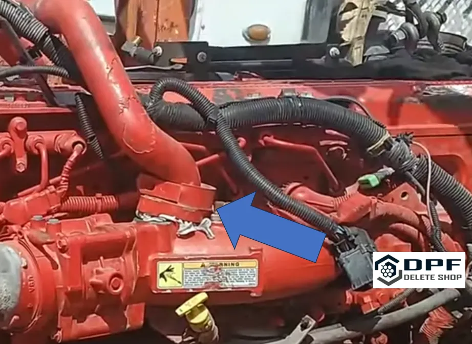 EGR DELETE BLOCK OFF CUMMINS ISX